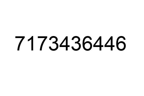 7173436446