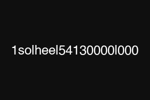 1solheel54130000l000