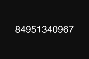 84951340967