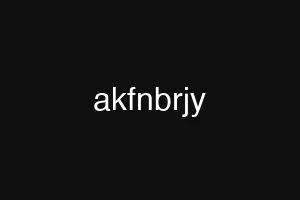 akfnbrjy