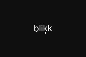 bliķk