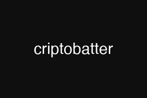 criptobatter