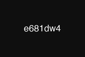 e681dw4