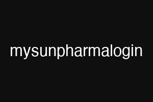 mysunpharmalogin