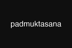 padmuktasana