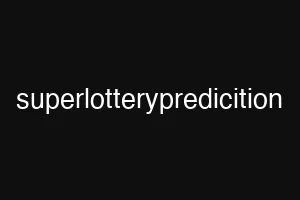 superlotterypredicition